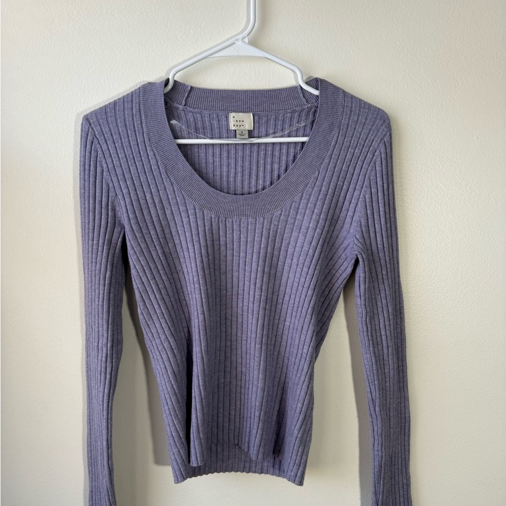 A New Day Ribbed Sweater Bundle (two sweaters)